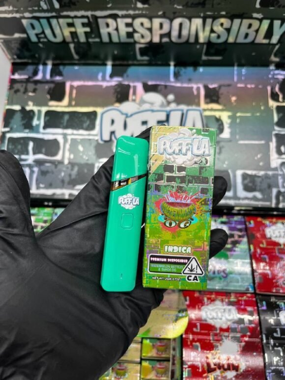 Buy Puff LA Disposable 2Gram Live Resin Infused Vape | Smooth Flavor, Potent Effects