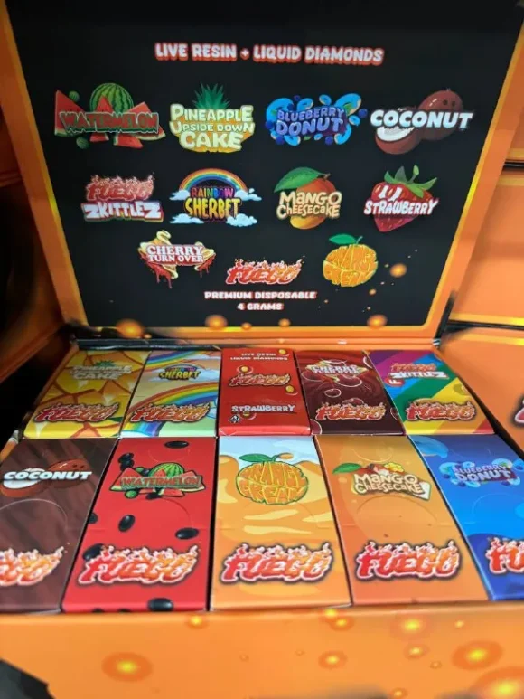 Buy Fuego 4G Live Resin + Liquid Diamonds Premium Disposable Vape