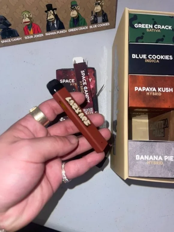 Buy Lazy Ape Disposable 1 Gram Premium Live Resin Vape | Flavorful & Potent