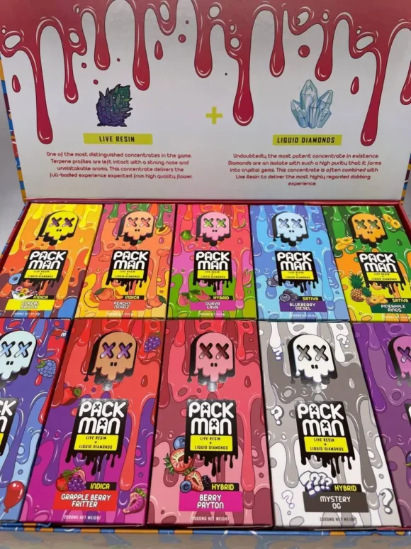 Packman Live Resin Liquid Diamonds Disposable Vape