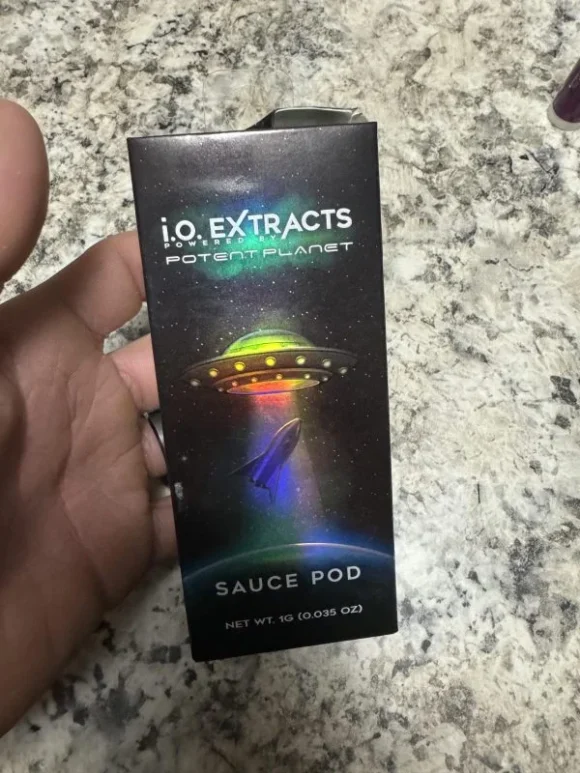 Buy IO Extracts X Potent Planet 1G Disposable Sauce Pod | Premium Flavor Meets Potency