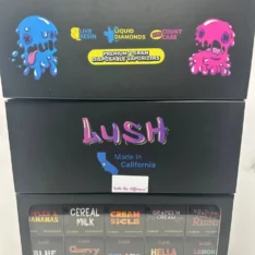 Lush Live Resin Liquid Diamonds Premium 2g Disposable Vaporizers