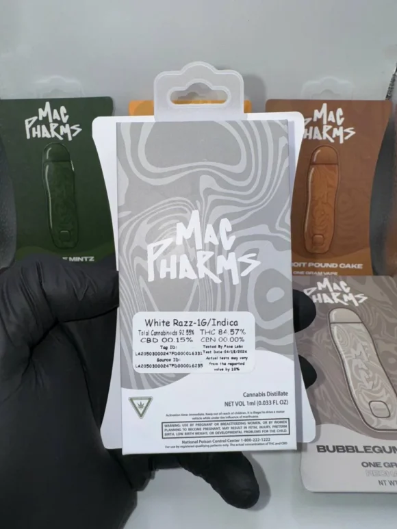 Mac Pharms 1G Disposable Vape