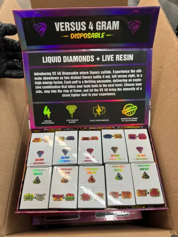 Versus 4G Liquid Diamonds x Live Resin Disposable