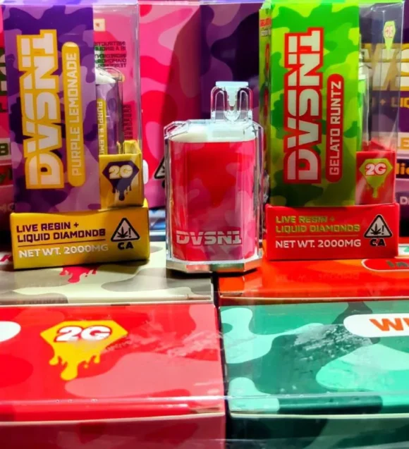 Buy DVSN1 Live Resin + Liquid Diamonds 2G Disposable Vape