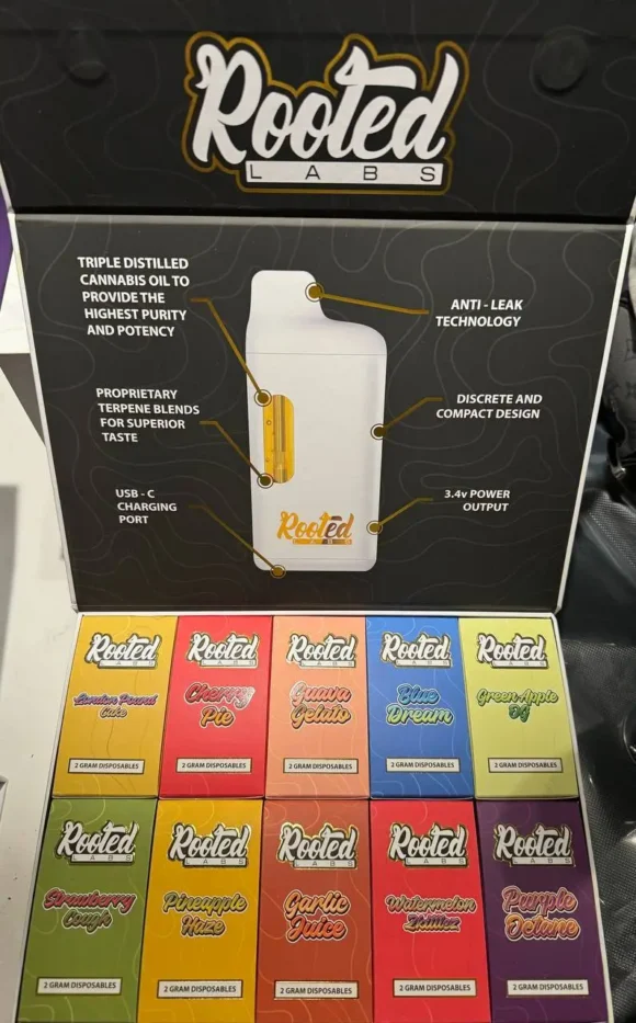 Buy Rooted Labs 2G Disposable Vapes – Bold Flavors & Exceptional Performance