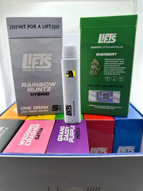 Buy Lifts Premium Live Resin 1G Disposable Vape – Hit for a Lift