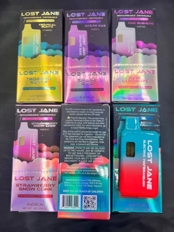 Buy Lost Jane 3G Disposable Vape