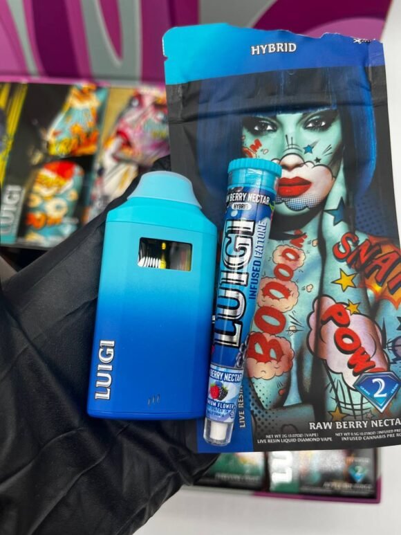 Buy Luigi 2G Live Resin Liquid Diamonds Disposable Vape - Image 2