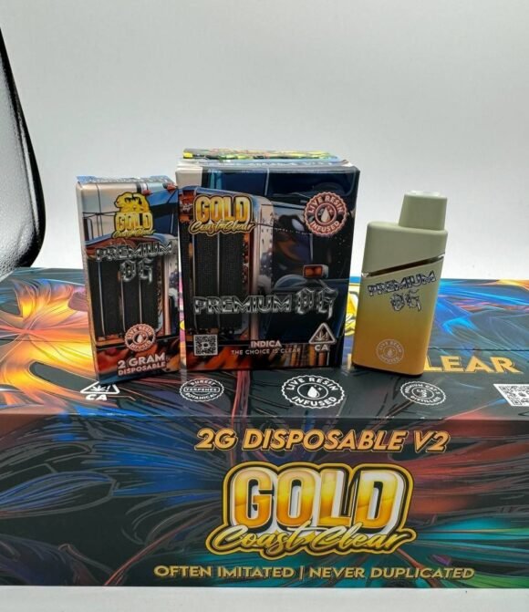 Gold Coast Clear V2 Disposable - 2G Live Resin Vape