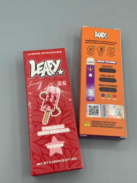Buy Leafy Disposable 2Gram Liquid Diamonds Vape