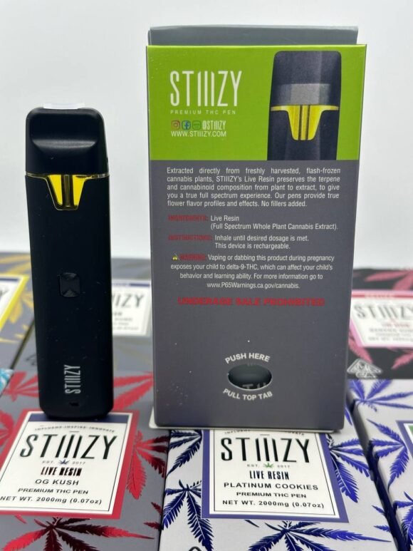 Stiiizy Disposable 2Gram Premium All-In-One Live Resin Pen - Image 2