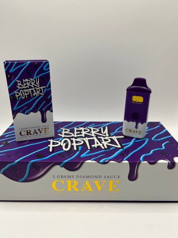 Crave Meds 2Gram Diamond Sauce Disposable Vape