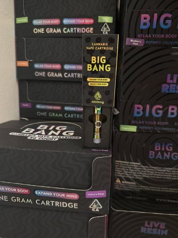 Buy Big Bang Carts 1000mg Live Resin Vape Cartridges – Power Your Vaping Experience