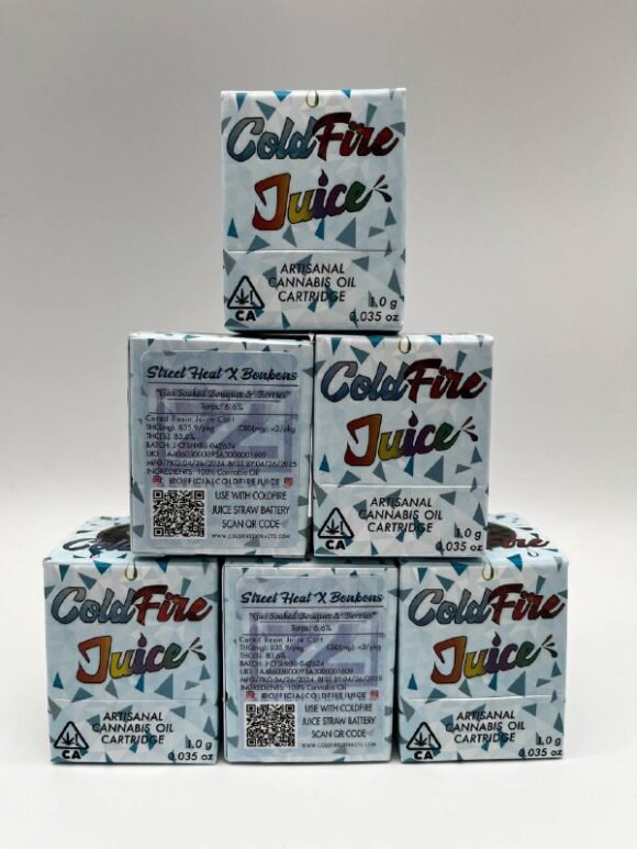 Buy ColdFire Juice Carts 1Gram Cured Resin Vape Cartridge - Image 2