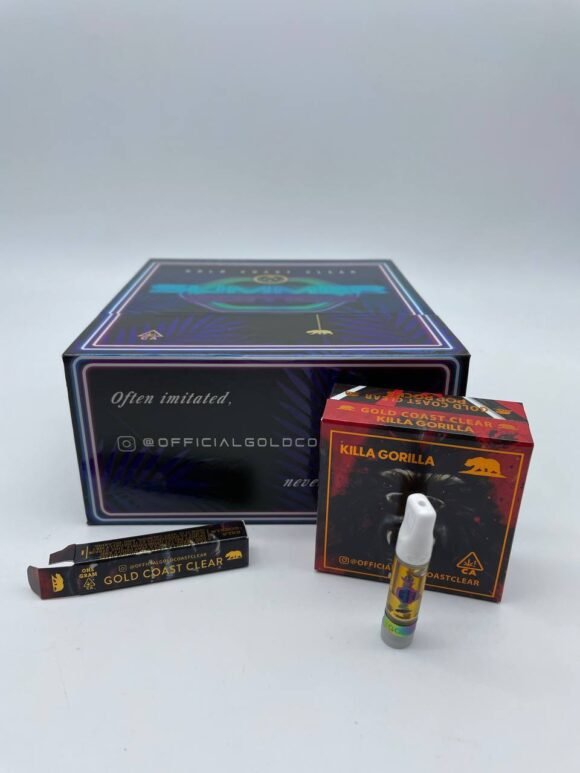 Buy Gold Coast Clear Cart Summer Edition – 1Gram Premium Vape Cartridges